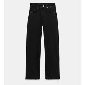 Zara Frayed Ankle Jeans